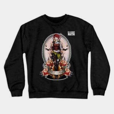 Fire Hawk Crewneck Sweatshirt Official Borderlands Merch