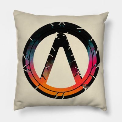 Borderlands Symbol V657 Throw Pillow Official Borderlands Merch