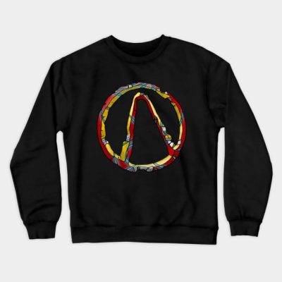 Borderlands Logo Fanart Crewneck Sweatshirt Official Borderlands Merch