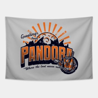 Greetings From Pandora Tapestry Official Borderlands Merch