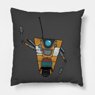 Cl4P Tp Borderlands Throw Pillow Official Borderlands Merch