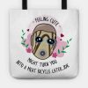 Feeling Cute Borderlands Psycho Tote Official Borderlands Merch