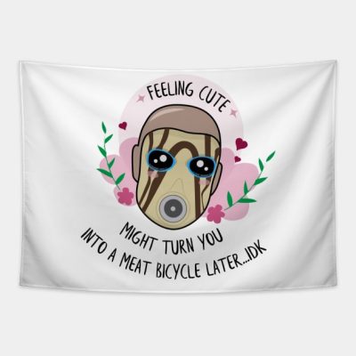 Feeling Cute Borderlands Psycho Tapestry Official Borderlands Merch