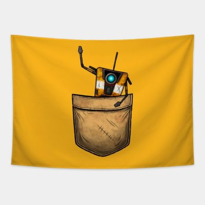 Pocket Claptrap Borderlands Tapestry Official Borderlands Merch