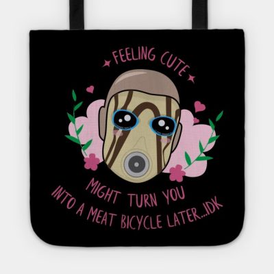 Borderlands Psycho Feeling Cute Dark Tote Official Borderlands Merch