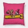 Tiny Tina Borderlands 3 Logo Throw Pillow Official Borderlands Merch