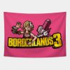 Tiny Tina Borderlands 3 Logo Tapestry Official Borderlands Merch