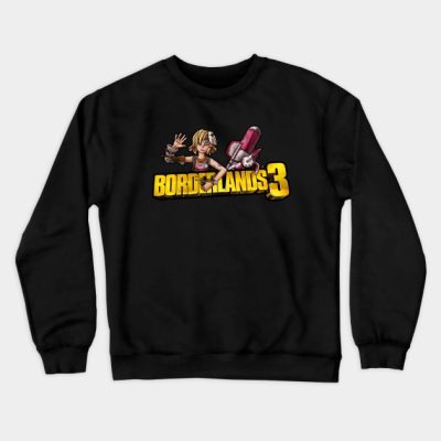 Tiny Tina Borderlands 3 Logo Crewneck Sweatshirt Official Borderlands Merch