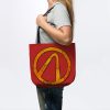 Vault Symbol Stitched Borderlands Tote Official Borderlands Merch