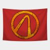 Vault Symbol Stitched Borderlands Tapestry Official Borderlands Merch