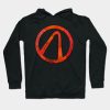 Vault Symbol Stitched Red Borderlands Hoodie Official Borderlands Merch