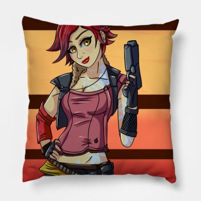 Borderlands Lilith Throw Pillow Official Borderlands Merch