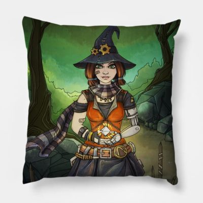 Gaige Throw Pillow Official Borderlands Merch