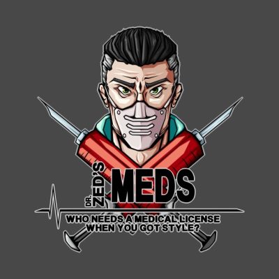 Borderlands Dr Zeds Meds Pin Official Borderlands Merch