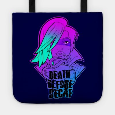 Borderlands Lorelei Death Before Decaf Tote Official Borderlands Merch