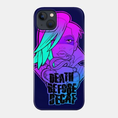 Borderlands Lorelei Death Before Decaf Phone Case Official Borderlands Merch