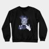 Blue Borderlands Psycho Shooting Crewneck Sweatshirt Official Borderlands Merch