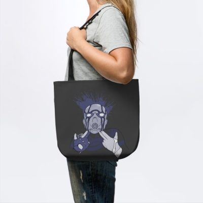 Blue Borderlands Psycho Shooting Tote Official Borderlands Merch