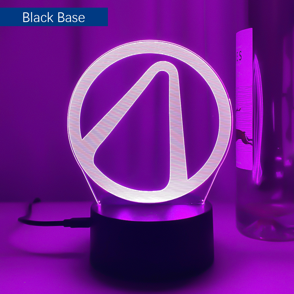 Borderlands Logo Night Lamp for Game Room Decoration Cool Event Prize of Game Store Color Changing - Borderlands Merch