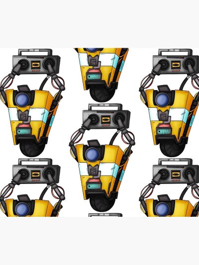 Borderlands Boombox Claptrap Tapestry Official Borderlands Merch