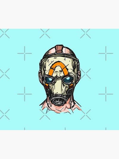 Borderlands 3 Psycho Mask Tapestry Official Borderlands Merch