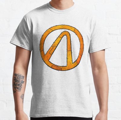 Vault Symbol Stitched - Borderlands T-Shirt Official Borderlands Merch