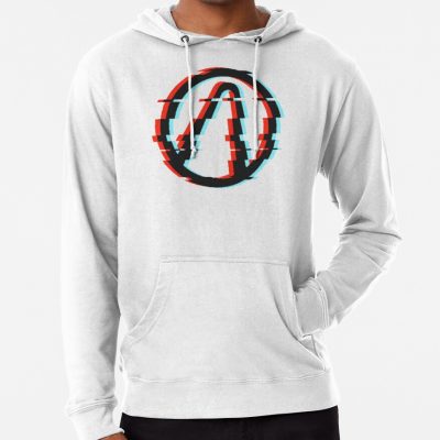 Borderlands Vault Symbol Glitch 3D Anaglyph Hoodie Official Borderlands Merch