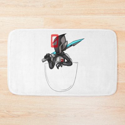 Borderlands Zer0 Pocket Bath Mat Official Borderlands Merch