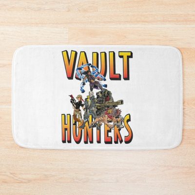 Vault Hunters Borderlands 3  Fl4K Beastmaster Amara Siren Moze Gunner Zane Operative Bath Mat Official Borderlands Merch