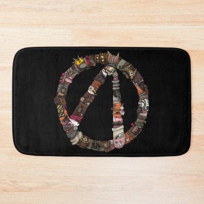 Tiny Tina Vault Hunter Symbol Bath Mat Official Borderlands Merch