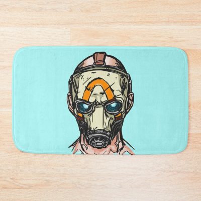 Borderlands 3 Psycho Mask Bath Mat Official Borderlands Merch