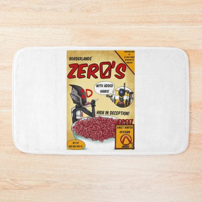 Borderlands Zer0'S Cereal Bath Mat Official Borderlands Merch