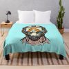 Borderlands 3 Psycho Mask Throw Blanket Official Borderlands Merch