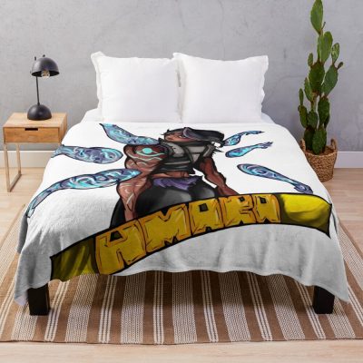 Amara Borderlands 3 Throw Blanket Official Borderlands Merch