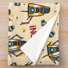 Cl4P-Tp Pattern Throw Blanket Official Borderlands Merch