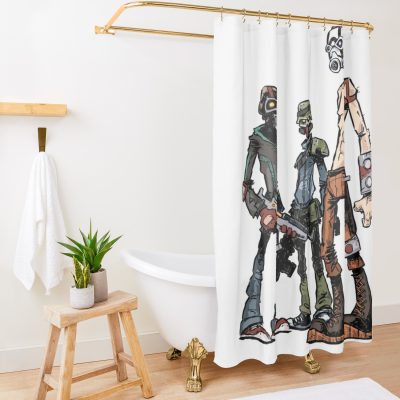 Borderlands: Bandits Shower Curtain Official Borderlands Merch