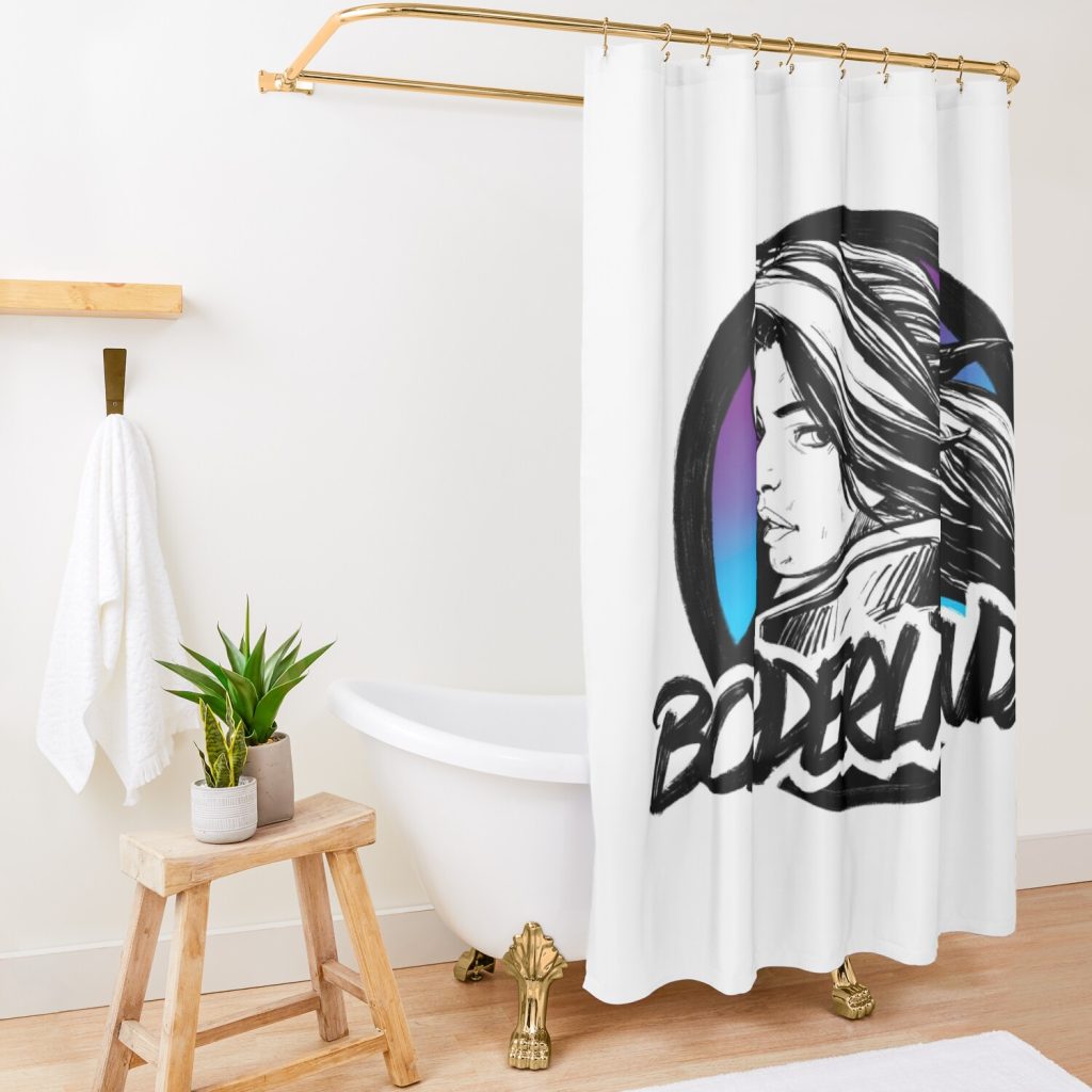 Amara - Borderlands Shower Curtain Official Borderlands Merch