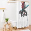 Borderlands Zer0 Pocket Shower Curtain Official Borderlands Merch