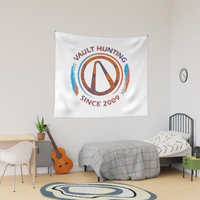 Borderlands Vault Hunting Tapestry Official Borderlands Merch