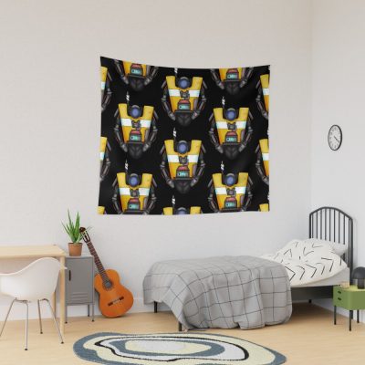 Borderlands Claptrap Tapestry Official Borderlands Merch