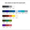 tank top color chart - Borderlands Shop