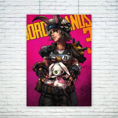 Game B-BORDERLANDS POSTER Wall Art