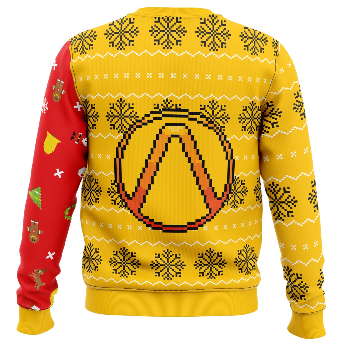 Borderlands Logo Red Ugly Christmas Sweater