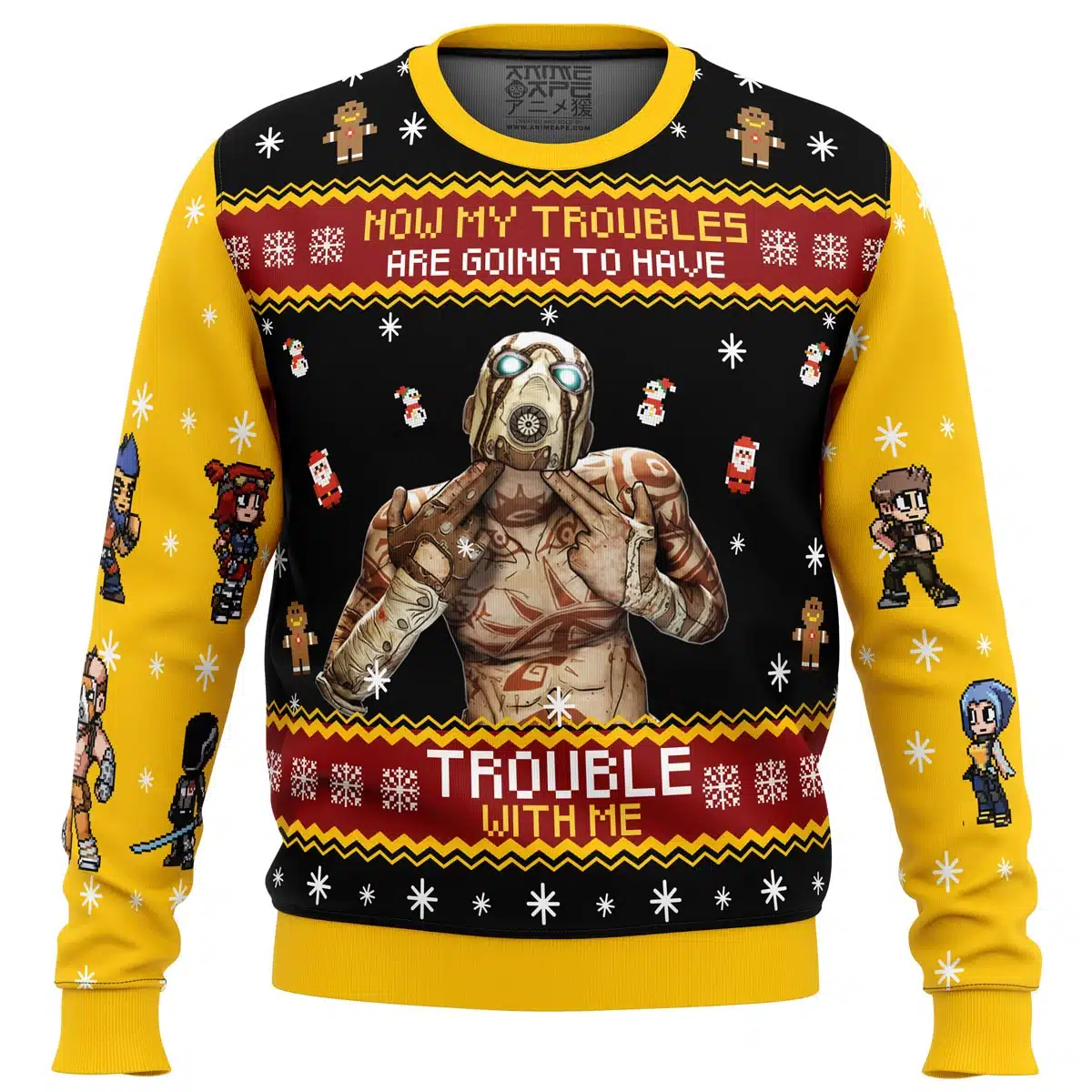 Borderlands Cool Ugly Christmas Sweater